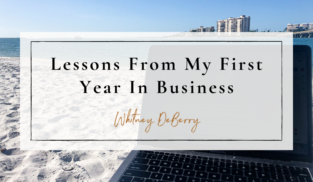 Online Business Owner: Lessons From My First Year